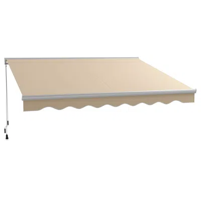 Streamdale Furniture Streamdale 13' X 10' Electric Awning With Led Lights