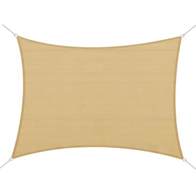 Streamdale Furniture Streamdale 13' X 20' Rectangle Sun Shade Sail Canopy Outdoor Shade Sail Cloth For Patio Deck Yard Wi