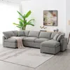 Streamdale Furniture Streamdale 130*65" Modern Modular Cloud Sofa Bed