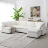 Streamdale Furniture Streamdale 130*65" Modern Modular Cloud Sofa Bed
