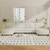 Streamdale Furniture Streamdale 141.5" U-shaped Sofa Couch With Ottoman & Pockets