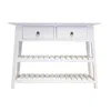 Streamdale Furniture Streamdale 14x40x30" Mahogany Wood Console Table