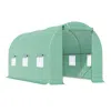 Streamdale Furniture Streamdale 15' X 6' X 7' Walk-in Tunnel Greenhouse Garden Plant Growing House With Door And Ventilat