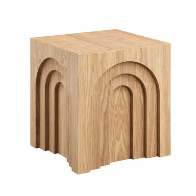 Streamdale Furniture Streamdale 15.74" Square Side/coffee/accent/bedside Table