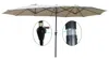 Streamdale Furniture Streamdale 15x9ft Double-sided Patio Umbrella Outdoor Market Table Garden