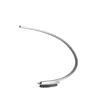 Streamdale Furniture Streamdale 16-inch Eli Brushed Nickel Led Arc Tube Table Lamp