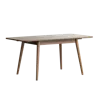 Streamdale Furniture Streamdale 1.6m Solid Oak Telescopic Dining Table