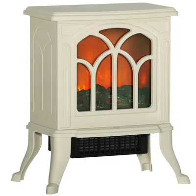Streamdale Furniture Streamdale 17" Electric Fireplace Stove With Realistic Flame & Overheat Protection