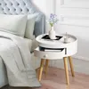 Streamdale Furniture Streamdale 18 H Storage Drawer Bedside Table Bedside Table Sofa Side Coffee