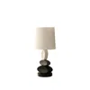 Streamdale Furniture Streamdale 19" In Coastal Como Modern Stacked Tablets Metal Table Lamp