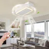 Streamdale Furniture Streamdale 2 0" Modern Leafless Ceiling Fan With Remote Control Removable