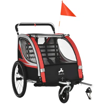 Streamdale Furniture Streamdale 2-in-1 Bike Trailer With Stroller
