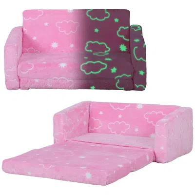 Streamdale Furniture Streamdale 2-in-1 Glow Kid's Sofa Lounger