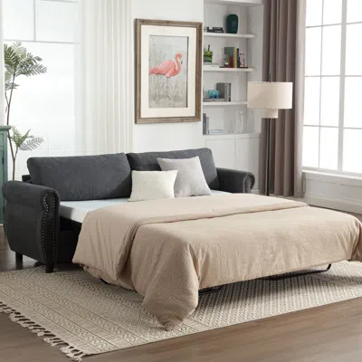 Streamdale Furniture Streamdale 2-in-1 Sofa Bed With Mattress (63"*70.9*3.3")