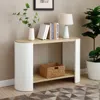 Streamdale Furniture Streamdale 2-layer Storage Nightstand Table