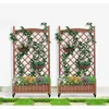 Streamdale Furniture Streamdale 2-pack Raised Garden Bed With Trellis & Climbing Racks