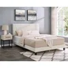 Streamdale Furniture Streamdale 2-piece Bedroom Set, Plush 3d Upholstered Bed With Nightstand, Queen
