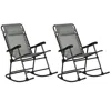Streamdale Furniture Streamdale 2 Piece Outdoor Rocking Chair Set