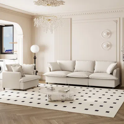 Streamdale Furniture Streamdale 2-piece Sectional Sofa, Armchair & Pillows