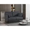 Streamdale Furniture Streamdale 2 Seater Sofa For Primary Living Space, Bed Room, Office, 2 Pillows,metel Legs