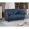 Streamdale Furniture Streamdale 2-seater Sofa With Pillows And Metal Legs