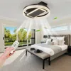 Streamdale Furniture Streamdale 20" Bladeless Ceiling Fan With Remote