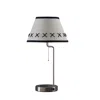Streamdale Furniture Streamdale 20-inch Shelby Modern Craft Table Lamp With Usb Charging Station