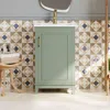 Streamdale Furniture Streamdale 20" Modern Bathroom Vanity With Ceramic Basin & Storage