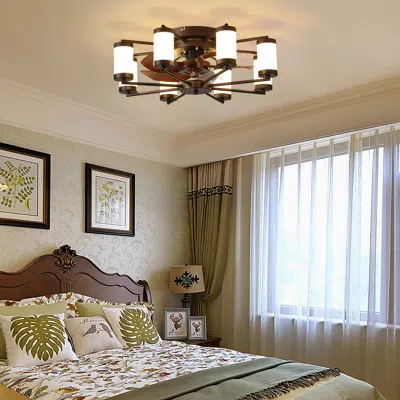 Streamdale Furniture Streamdale 21.7" Ceiling Fan With Remote And Dimmable Light