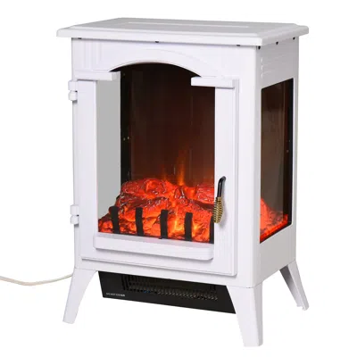 Streamdale Furniture Streamdale 23" Electric Fireplace Heater With Led Flames