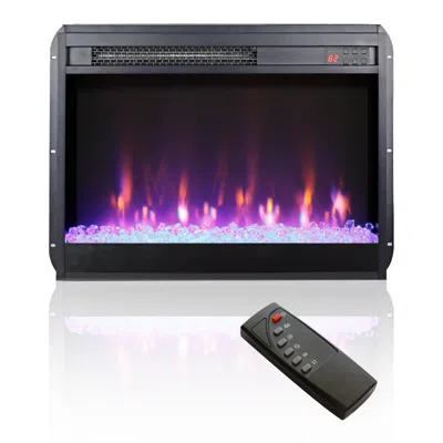 Streamdale Furniture Streamdale 23" Electric Fireplace Insert With Timer & Remote