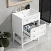 Streamdale Furniture Streamdale 24" Bathroom Vanity With Sink & Storage