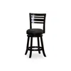 Streamdale Furniture Streamdale 24" Counter Height Slat Back Swivel Stool