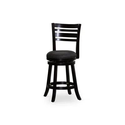 Streamdale Furniture Streamdale 24" Counter Height Slat Back Swivel Stool