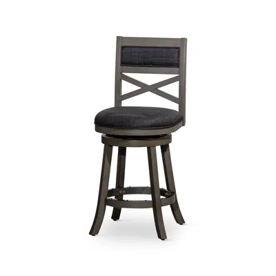Streamdale Furniture Streamdale 24" Counter Height X-back Swivel Stool