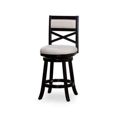 Streamdale Furniture Streamdale 24" Counter Height X-back Swivel Stool