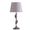 Streamdale Furniture Streamdale 24-inch Art Deco Silhouette Silver Table Lamp
