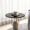 Streamdale Furniture Streamdale 24" Inch Round Tempered Glass Table Top Black Glass 3/ 8" Thick