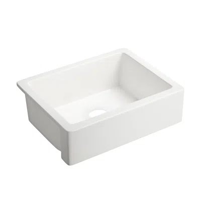 Streamdale Furniture Streamdale 24 L X 19 W Farmhouse/apron Front Kitchen Sink