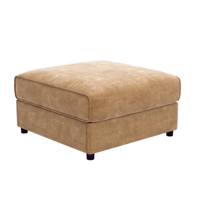 Streamdale Furniture Streamdale 24" Ottoman Sofa -camel
