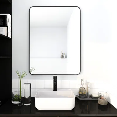 Streamdale Furniture Streamdale 24 X 32 Inch Bathroom Mirror Aluminum Frame