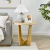 Streamdale Furniture Streamdale 25" Round End Table Versatile Table For Every Room