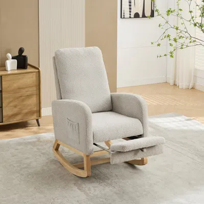 Streamdale Furniture Streamdale 25.4" W Rocking Chair For Nursery