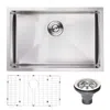 Streamdale Furniture Streamdale 27 L X 18 W Undermount Kitchen Sink With Sink Grid