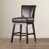 Streamdale Furniture Streamdale 28-inch Pu Leather Swivel Counter Stool