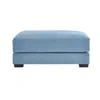 Streamdale Furniture Streamdale 28 Ottoman Corduroy- Blue In Blue