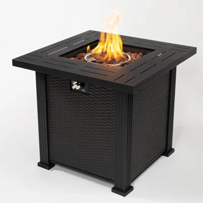 Streamdale Furniture Streamdale 28inch Square Fire Pit Table