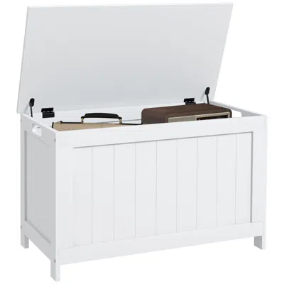 Streamdale Furniture Streamdale 29.9" Storage Chest W/ 2 Safety Hinges