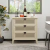 Streamdale Furniture Streamdale 3 Drawer Cabinet, American Furniture,suitable For Bedroom, Living Room, Study