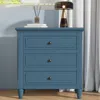 Streamdale Furniture Streamdale 3-drawer Nightstand Storage Wood Cabinet